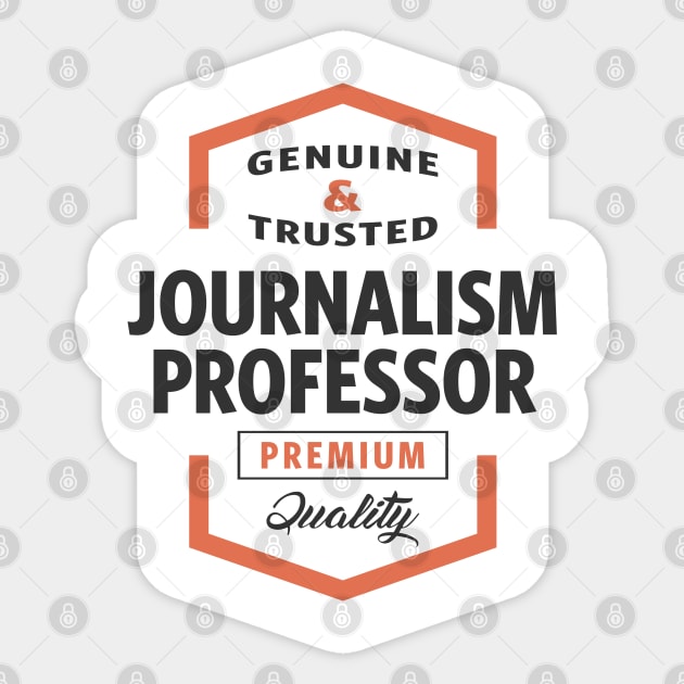 Journalism Professor Sticker by C_ceconello